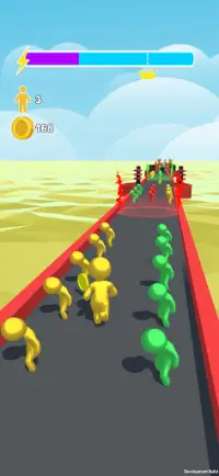 Giant rush color run race Screen Shot 0