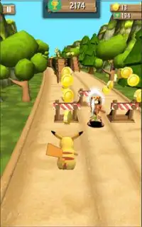 Subway Pikachu City Runner Dash Screen Shot 4
