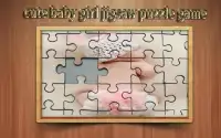 Cute baby jigsaw puzzle game Screen Shot 6