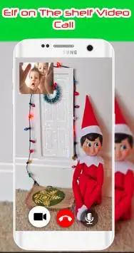 Elf On The Shelf Video Call Screen Shot 0