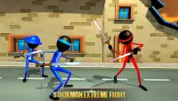 Stickman Ninja Krieg Extreme Fight 3D Screen Shot 13