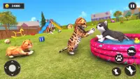Cute Cat 3D Virtual Pet Games Screen Shot 0
