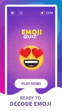 Emoji Quiz - Trivia, Puzzles & Emoji Guessing Game Screen Shot 0