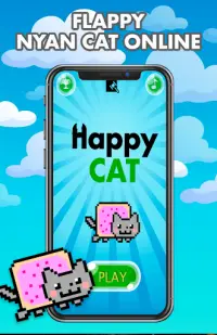 flappy nyan cat online game FREE Screen Shot 0