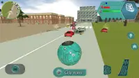 Futuristic Robot Ball Transform Battle City Screen Shot 3