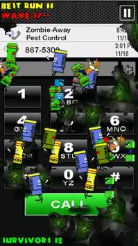 Zombies Ate My Phone (Ads) Screen Shot 2