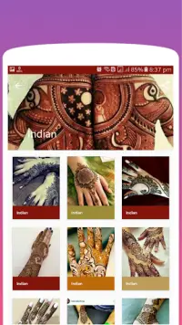 Mehndi & Hena Design App Screen Shot 10