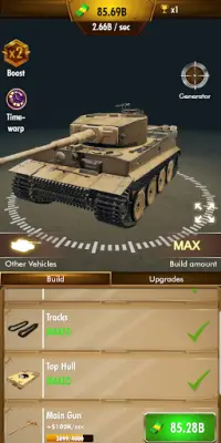 Idle Panzer Screen Shot 2