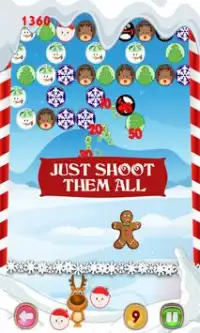 क्रिसमस खेल: बुलबुला बच्चों Screen Shot 2