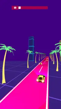 Night Rider 3D - Cyberpunk Racer Screen Shot 0