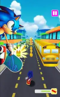 Sonic Hoverboard Dash Screen Shot 1