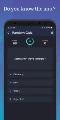 Go Quiz Screen Shot 4