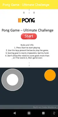 Pong Game - Ultimate Challenge Screen Shot 0