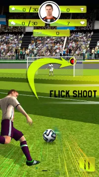 Flick Goal Action 2017 Screen Shot 0