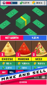 Pizza Maker Tycoon - Idle Clicker Screen Shot 1