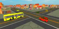 Metro City Coach Bus Driving Simulator 3D Screen Shot 2