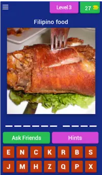 Pinoy Foodie Quiz (Pinoy Food Quiz Game) Screen Shot 2