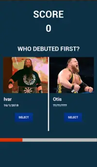 Guess WWE Debut - WWE Fan Trivia Game Screen Shot 4
