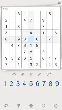 Sudoku - sudoku quebra-cabeça Screen Shot 0