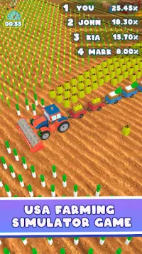 Harvester  Real Farming Simulator USA Tractor Game Screen Shot 4