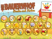 Bauernhof: Malen & Tiere Spiele für kinder gratis Screen Shot 6