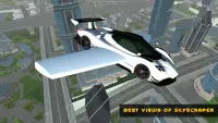 Fliegendes Auto Echtes Fahren Screen Shot 2