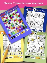 Sudoku 2in1 - juego de lógico Screen Shot 7