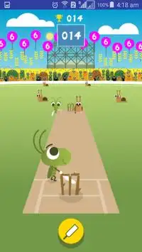 Cricket Doodle Game Screen Shot 3