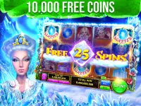 Slot Machines Casino - Snow Queen Free Slots Games Screen Shot 0