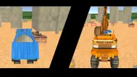 City Heavy Excavator Crane Sim Screen Shot 3