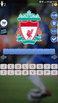 Football Quiz: Guess Soccer Clubs Logo Screen Shot 3
