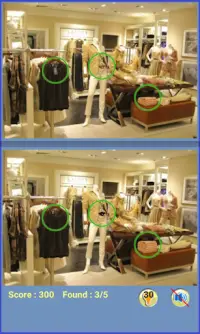 Find Differences - Shops Screen Shot 1
