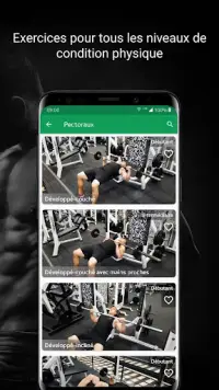 Fitvate - Entraînement gymnase Screen Shot 3