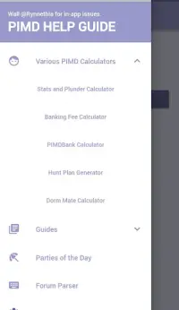 PIMD Help Guide Screen Shot 0