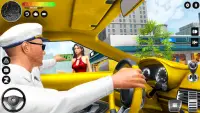 Crazy Car Driving: Taxi Games Screen Shot 6