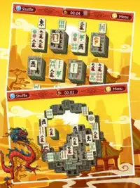 🀄 Mahjong Dragon Solitaire Free 🀄 Screen Shot 1