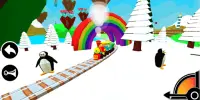 3D Train Engine Driving Game For Kids & Toddlers Screen Shot 1