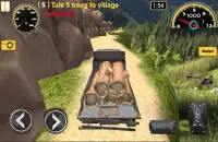 Cargo Truck Driver Offroad 3D Simulator Screen Shot 4