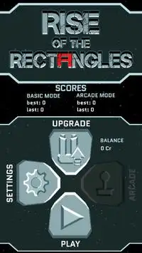 Rise Of The Rectangles: Space Shooter Screen Shot 0
