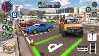 モダン 車 運転 学校 2020年： 車 パーキング ゲーム Screen Shot 5