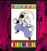How To Color Dragon Ball Z (Dbz games) Screen Shot 7