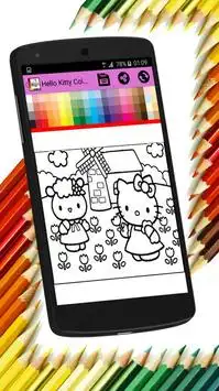 Coloring Book for Kitty Cat Screen Shot 4