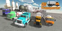 Oil Truck Games Simulator: New Oil Tanker Games 3D Screen Shot 0