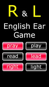 English Ear Game Screen Shot 0