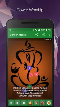 Ganpati Mantra & Aarti - Ganpati Mantra HD Audio Screen Shot 4