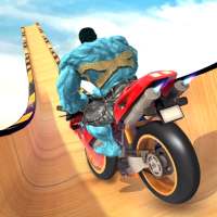 Super Hero Bike Mega Ramp - Stunt Racing Adventure