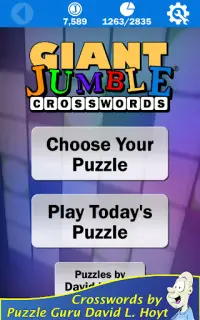 Giant Jumble Crosswords Screen Shot 5
