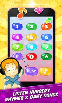Baby Phone: Educational Games Screen Shot 1