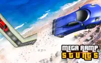 Superhero Car Racer : Mega Ramp Stunts Screen Shot 10