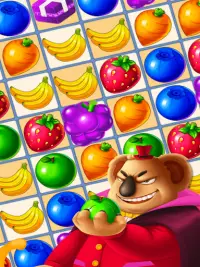 Royal Fruits Match - Candy Crush Juice Jam Games Screen Shot 9
